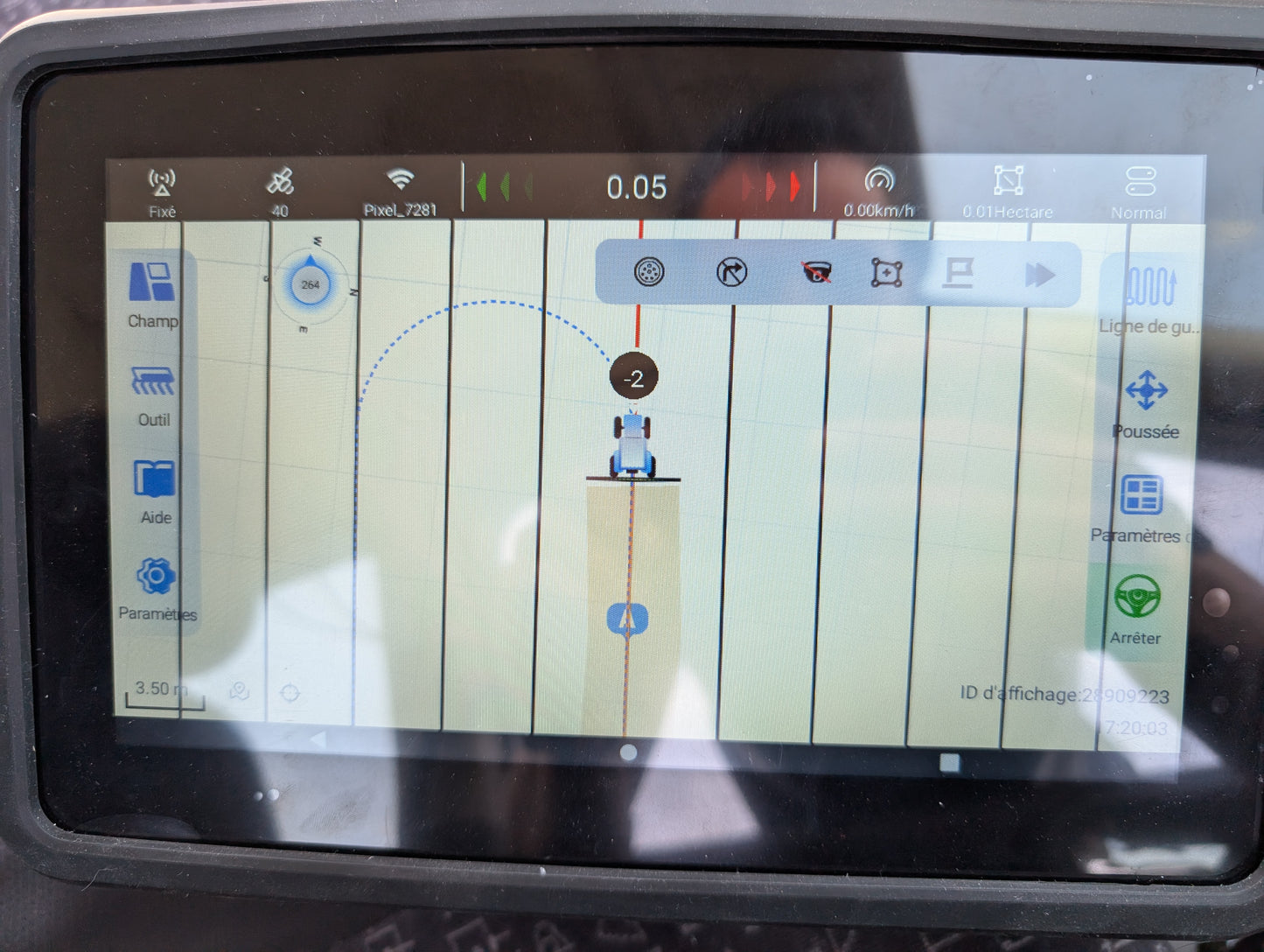 Autoguidance steering system AS300